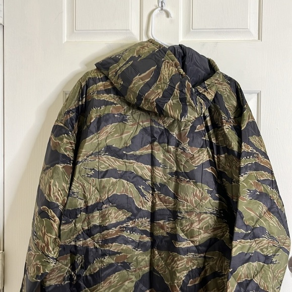 Perseverance Survival Woobie Hoodie Men's  Size 2X  Camo Green New Quilted Light - Picture 8 of 12